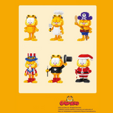 BALODY Garfield Standing Akimbo Pose Micro-Diamond Particle Building Block Set-One Quarter