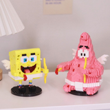 BALODY SpongeBob SquarePants Cupid Patrick Micro-Diamond Particle Building Block Set-One Quarter