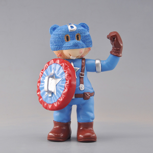 Bad Taste Bears Captain America Steve Figurine-One Quarter