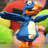 EDUKiE Angry Birds™ Eagle Suit Harvey Building Block Set-One Quarter