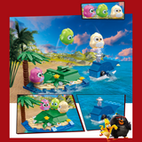 EDUKiE Angry Birds™ Hatchlings' Adventure Building Block Set-One Quarter