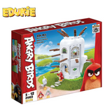 EDUKiE Angry Birds™ Red's House Building Block Set-One Quarter