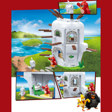 EDUKiE Angry Birds™ Red's House Building Block Set-One Quarter