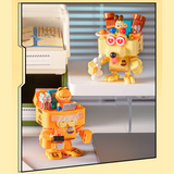 Feimibox Garfield Family Mech Building Block Series-One Quarter