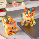 Feimibox Garfield Family Mech Building Block Series-One Quarter