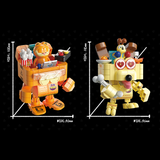 Feimibox Garfield Family Mech Building Block Series-One Quarter