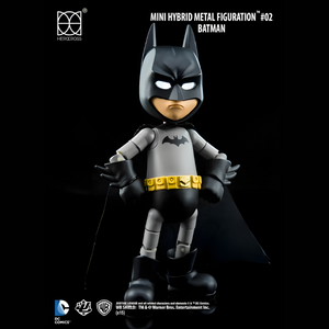 HEROCROSS JUSTICE LEAGUE Mini Hybrid Metal Figuration 3" Batman Figure-One Quarter