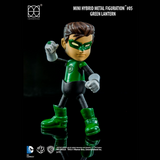 HEROCROSS JUSTICE LEAGUE Mini Hybrid Metal Figuration 3" Green Lantern Figure-One Quarter