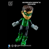 HEROCROSS JUSTICE LEAGUE Mini Hybrid Metal Figuration 3" Green Lantern Figure-One Quarter