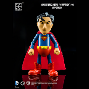 HEROCROSS JUSTICE LEAGUE Mini Hybrid Metal Figuration 3" Superman Figure