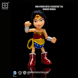 HEROCROSS JUSTICE LEAGUE Mini Hybrid Metal Figuration 3" Wonder Woman Figure-One Quarter