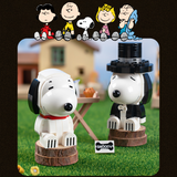 HSANHE Peanuts® Snoopy Magician Snoopy BrickHeadz Building Block Set-One Quarter