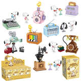 HSANHE Peanuts® Snoopy Retro Appliances Mystery Boxes Building Block Set-One Quarter