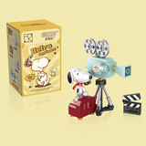 HSANHE Peanuts® Snoopy Retro Appliances Mystery Boxes Building Block Set-One Quarter