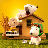 HSANHE Peanuts® Snoopy Sleeping Snoopy BrickHeadz Building Block Set-One Quarter