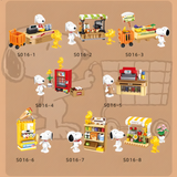 HSANHE Peanuts® Snoopy Supermarket Mystery Boxes Building Block Set-One Quarter