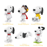 Peanuts® Snoopy™ and Woodstock Micro-Diamond Particle Building Block Set