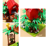 Peanuts® Snoopy Jungle Adventure Tree House Building Block Set