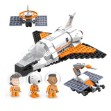 LiNooS Peanut® Snoopy Space Traveler Space Shuttle Building Block Set-One Quarter