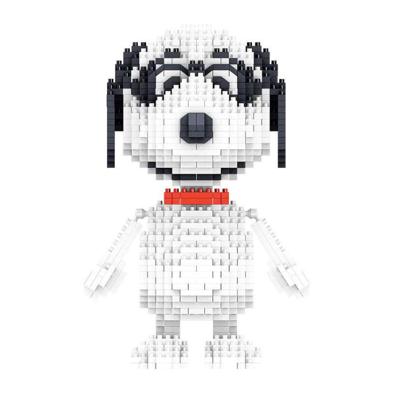 Peanuts® Snoopy Figures Masked Marvel Snoopy Micro-Diamond Particle ...