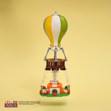 LiNooS Peanuts® Snoopy Hot Air Balloon Building Block Set-One Quarter