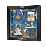 LiNooS Peanuts® Snoopy Spaceflight Adventure in Photo Frame Building Block Set-One Quarter