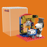 LiNooS Peanuts® The Many Faces of Snoopy III Mystery Boxes Building Block Set-One Quarter