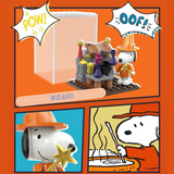 LiNooS Peanuts® The Many Faces of Snoopy III Mystery Boxes Building Block Set-One Quarter