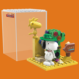 LiNooS Peanuts® The Many Faces of Snoopy III Mystery Boxes Building Block Set-One Quarter