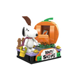 LiNooS Peanuts® The Many Faces of Snoopy II Mystery Boxes Building Block Set-One Quarter