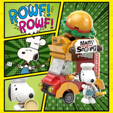 LiNooS Peanuts® The Many Faces of Snoopy II Mystery Boxes Building Block Set-One Quarter