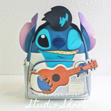 Loungefly Lilo & Stitch Elvis Stitch Figural Mini Backpack-One Quarter