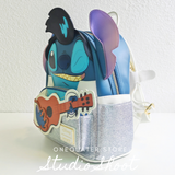 Loungefly Lilo & Stitch Elvis Stitch Figural Mini Backpack-One Quarter