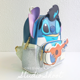 Loungefly Lilo & Stitch Elvis Stitch Figural Mini Backpack-One Quarter