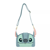 Loungefly Lilo & Stitch Hula Cosplay Crossbody Bag-One Quarter