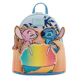 Loungefly Lilo & Stitch Snow Cone Date Night Mini Backpack-One Quarter