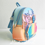 Loungefly Lilo & Stitch Snow Cone Date Night Mini Backpack-One Quarter