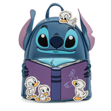 Loungefly Lilo & Stitch Story Time Ducklings Mini Backpack-One Quarter