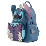 Loungefly Lilo & Stitch Story Time Ducklings Mini Backpack-One Quarter