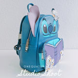 Loungefly Lilo & Stitch Story Time Ducklings Mini Backpack-One Quarter