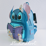 Loungefly Lilo & Stitch Story Time Ducklings Mini Backpack-One Quarter