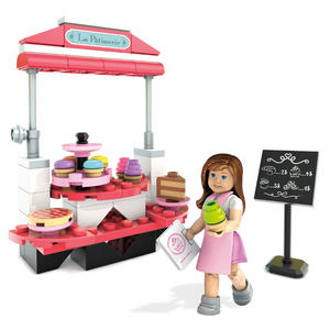 MEGA American Girl® Grace's Pastry Cart Building Toy Kit-One Quarter