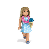 MEGA American Girl® Kanani's Shave Ice Treats Building Toy Kit-One Quarter