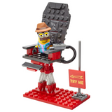 MEGA Despicable Me Minions Chair-O-Matic Building Block Set-One Quarter