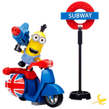 MEGA Despicable Me Minions Scooter Escape Building Block Set-One Quarter