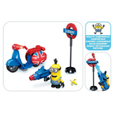 MEGA Despicable Me Minions Scooter Escape Building Block Set-One Quarter