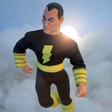 Mego JUSTICE LEAGUE Black Adam 8" Action Figure-One Quarter