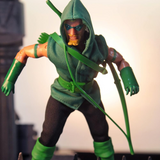 Mego JUSTICE LEAGUE Green Arrow 8" Action Figure-One Quarter