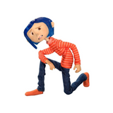 NECA Coraline in Stripe Shirt 7" Articulated Figure-One Quarter