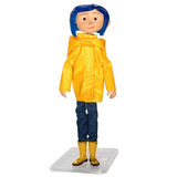 NECA Coraline in Yellow Raincoat 7" Articulated Figure-One Quarter